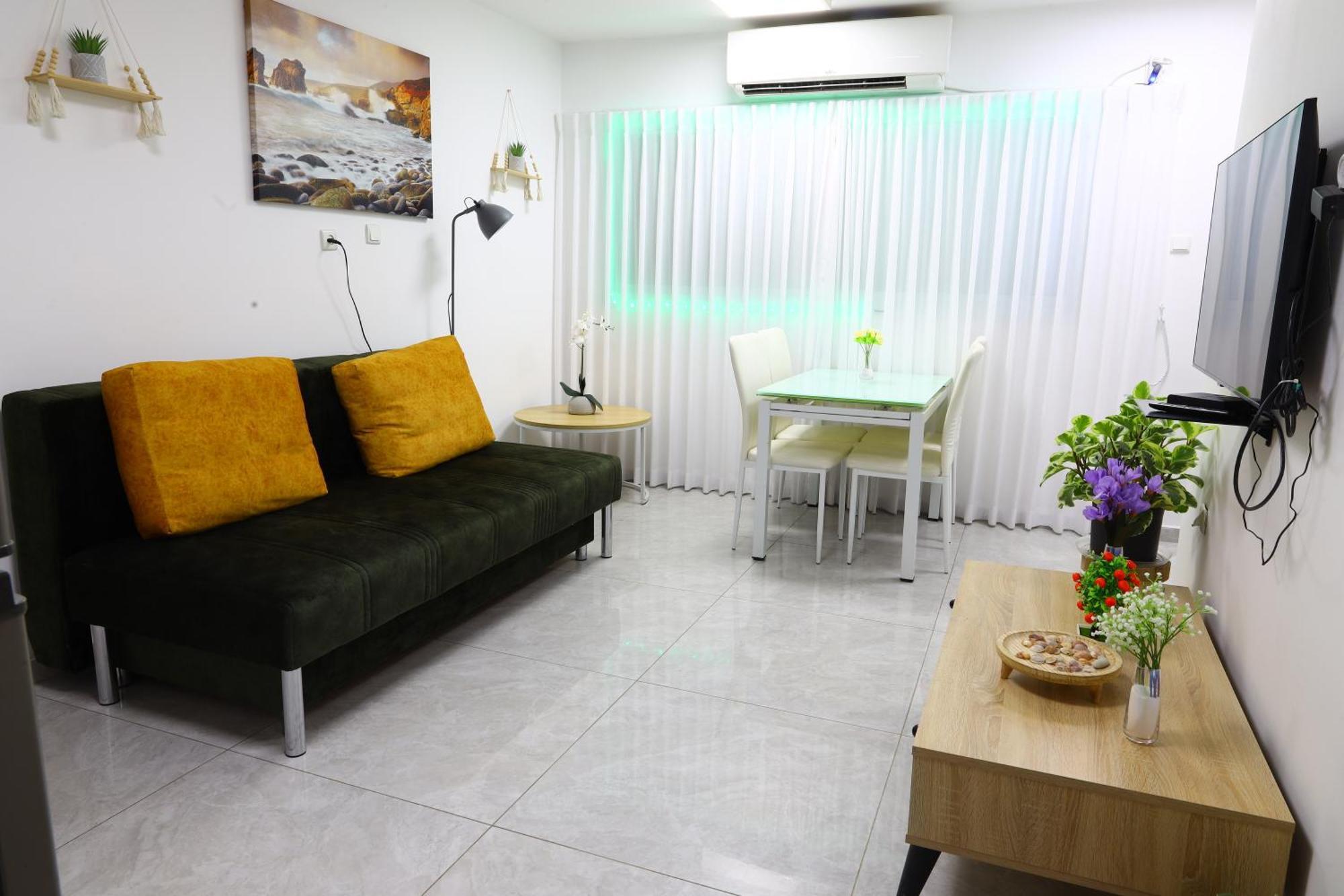 Apartment דירת יהלום חדשה ומודרנית 5 דקות נסיעה מהים *