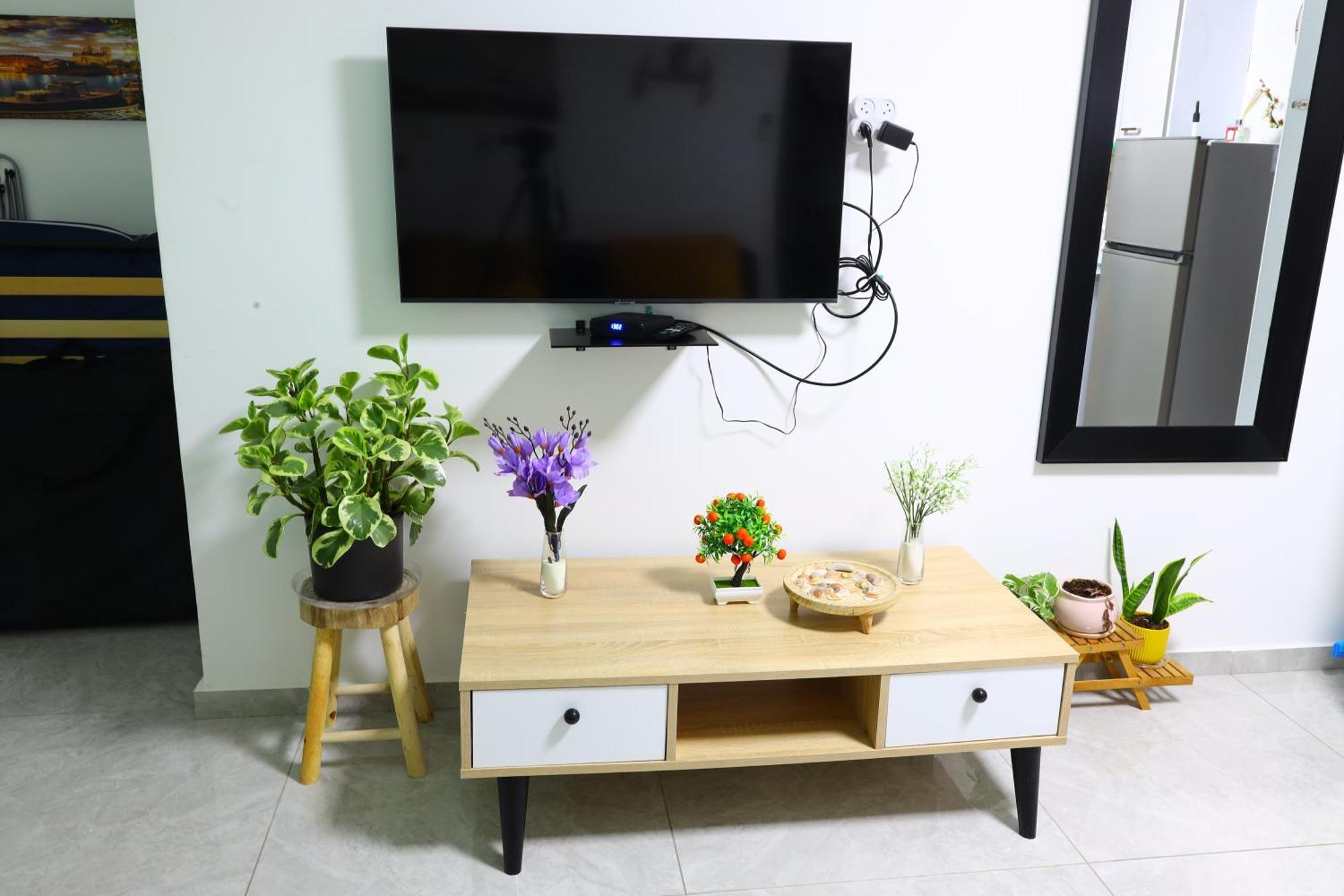 Apartment דירת יהלום חדשה ומודרנית 5 דקות נסיעה מהים *